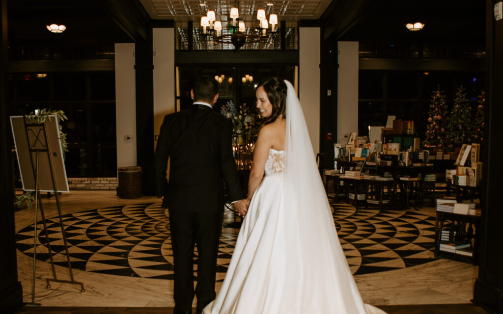 old academia wedding at Oxford Exchange